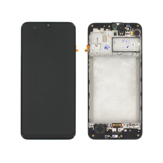 TOUCH+DISPLAY WITH FRAME SAMSUNG GALAXY M31 SM-M315F GH82-22631A 6.4" BLACK TOUCH+DISPLAY WITH FRAME SAMSUNG GALAXY M31 SM-M315F GH82-22631A 6.4" BLACK